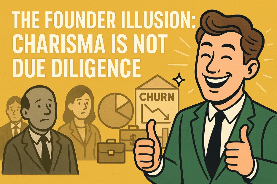 The Founder Illusion: Charisma Is Not Due Diligence