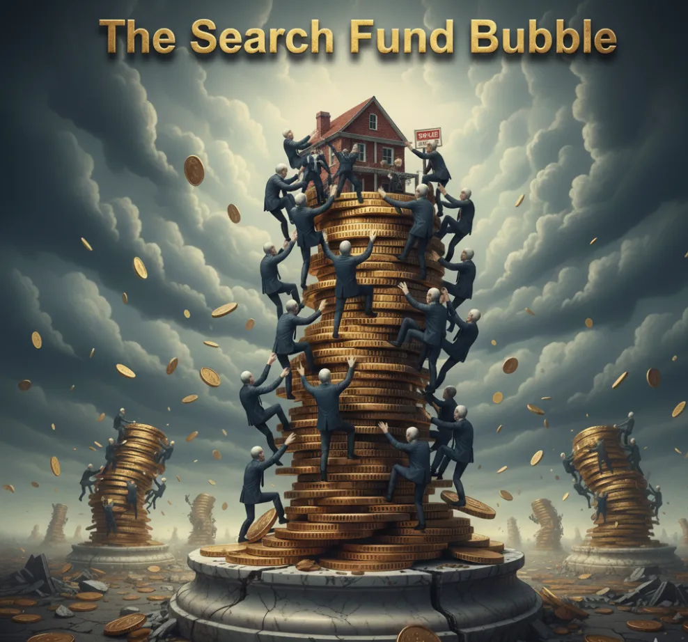 The Search Fund Bubble: Why the Flood of New Capital is a Warning Sign, Not a Celebration