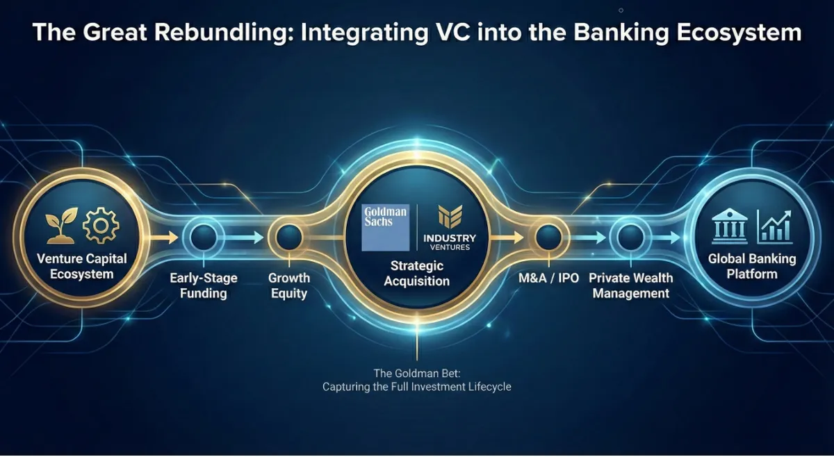 The Goldman Bet: Why Full-Service Banks Are Buying VCs